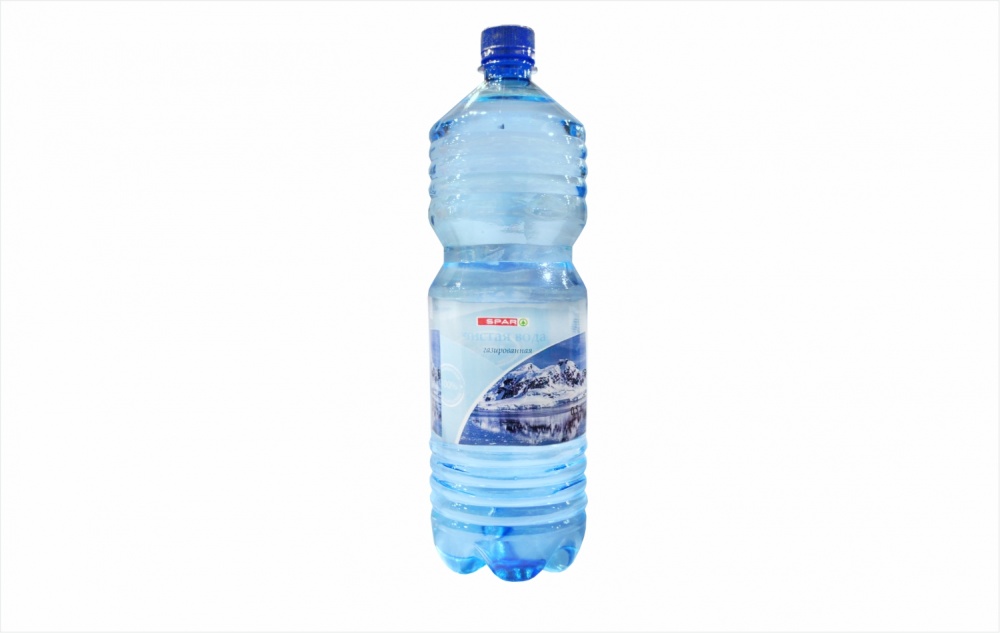Вода питьевая SPAR чистая газированная 1.5л