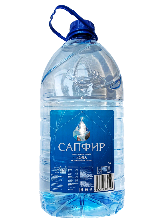 Вода питьевая САПФИР 5л ПЭТ