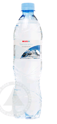 Вода питьевая SPAR чистая вода негазированная 0.5л