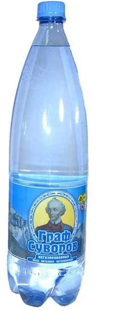 Вода питьевая ГРАФ СУВОРОВ 1.5л ПЭТ