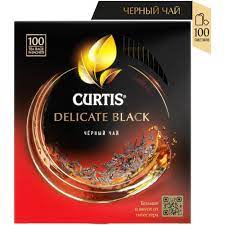 Чай CURTIS Delicate Black черный сашет 100x1.7гр