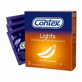 Презервативы CONTEX Lights №3