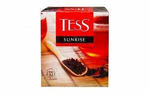 Чай TESS Санрайз черный 100пак