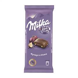 Шоколад МИЛКА изюм/фундук 85гр