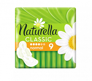 Прокладки NATURELLA Classic Camomile Normal*9