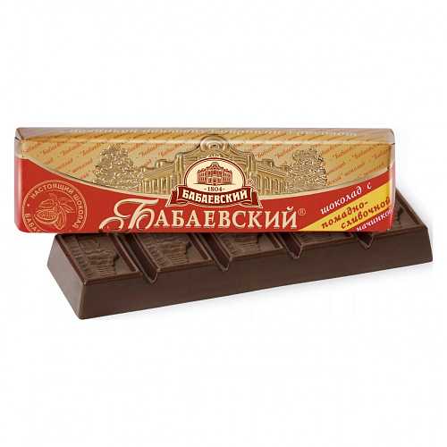 Шоколадный батончик БАБАЕВСКИЙ начинка помад/сливочная 50гр