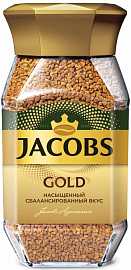 Кофе JACOBS Gold растворимый ст/б 95гр