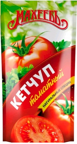 Кетчуп МАХЕЕВЪ томатный дой-пак 500гр