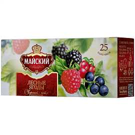 Чай МАЙСКИЙ Лесные ягоды 25*1.5г 37.5гр