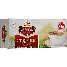 Чай МАЙСКИЙ отборный 25х2гр 50гр
