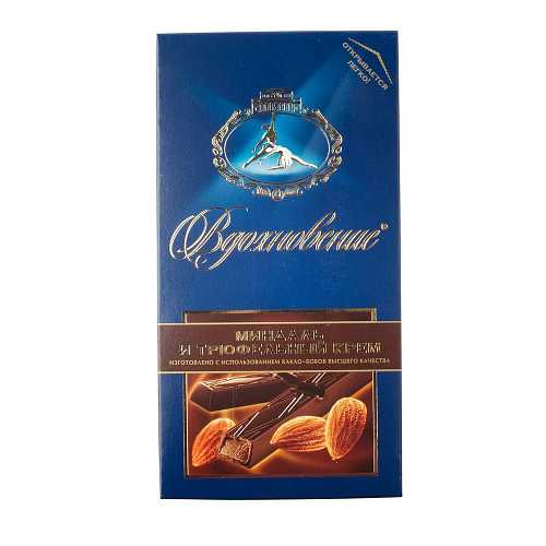 Шоколад ВДОХНОВЕНИЕ трюфельный крем/миндаль 100гр