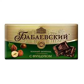 Шоколад БАБАЕВСКИЙ фундук 90гр