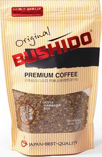 Кофе BUSHIDO Original раств 75гр
