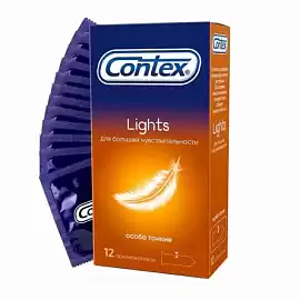 Презервативы CONTEX Lights №12