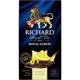 Чай Ричард Royal Lemon чер аром 25пак