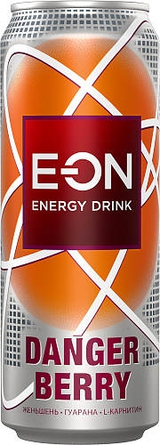Энергетический напиток E-ON Грейпфрут/малина ж/б 0,45л