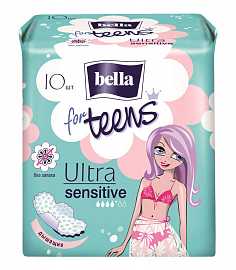 Прокладки БЕЛЛА TeensSensitive*10