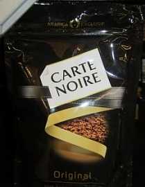 Кофе CARTE NOIRE растворимый м/у 75гр