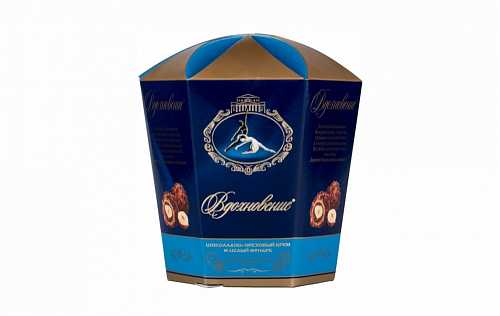 Набор шоколадных конфет ВДОХНОВЕНИЕ шоколадный/ореховый крошка 150г