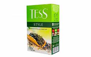 Чай TESS Стайл зеленый листовой 100гр