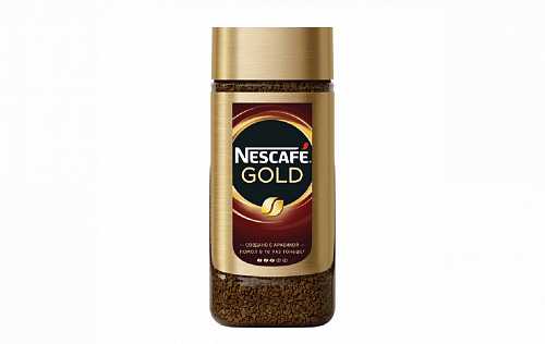 Кофе NESCAFE Gold NEW раств с доб нат ст/б 95гр