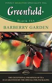 Чай ГРИНФИЛД Barberry Garden черный барбарис гибис листовой 100гр