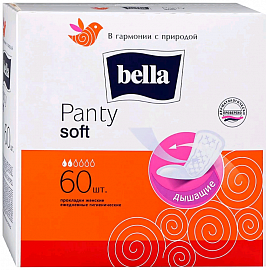 Прокладки БЕЛЛА ежедневные Panty Soft*60