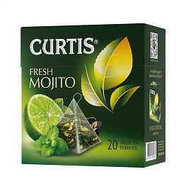 Чай CURTIS Фреш Мохито зеленый 20пир