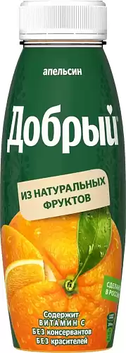 Нектар ДОБРЫЙ апельсин ПЭТ 0,3л