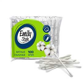 Ватные палочки Emily Style пакет 100шт