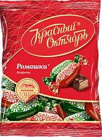 Конфеты шоколадные РОМАШКИ 250г КРАСНЫЙ ОКТЯБРЬ